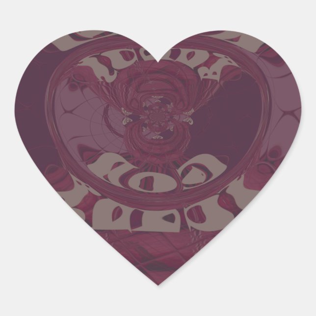 Sticker Cœur Dieu vous bénisse Giraffes Art Imprimer/Design (Devant)