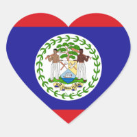 Drapeau Belize Splendide Patriotique