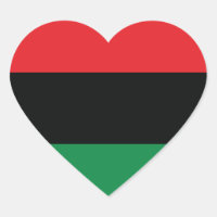 Drapeau rouge, noir et vert