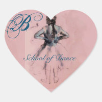 ÉCOLE DE DANSE / BALLERINA BALLET DANSER MONOGRAM