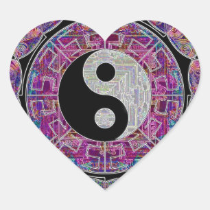 Sticker Cœur Égalité