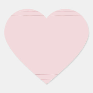 Sticker Cœur Élégant modèle vierge or rose Moderne Tendance