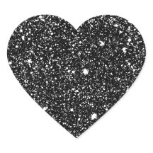 Étoiles d'étincelles noires
