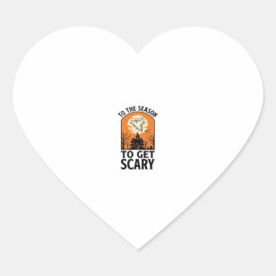 Sticker Cœur Fantôme d'Halloween pour obtenir un épouvantail vi