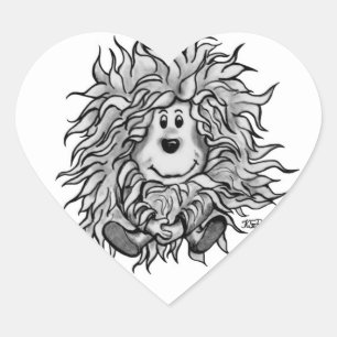 Sticker Cœur Fidel La Petite Forêt Goblin