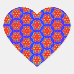 Sticker Cœur géométrique 160614 (05)