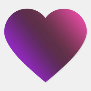 Sticker Cœur Gradient