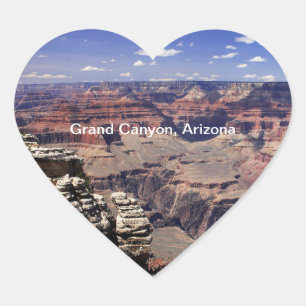 Sticker Cœur Grand Canyon, Arizona