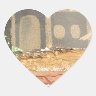Sticker Cœur Hakuna Matata Home Sweet Home inspiration quote.jp