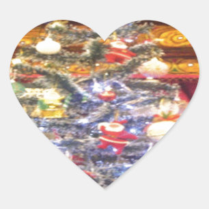 Sticker Cœur Hakuna Matata Joyeux Noël & un Joyeux Nouvel An.p