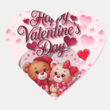 Heureuse Sainte-Valentin Aimant Teddy Bear Couple