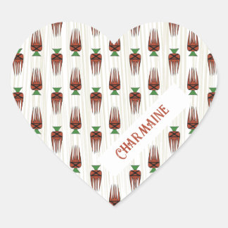 Sticker Cœur Imprimerie africaine