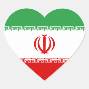 Sticker Cœur iran