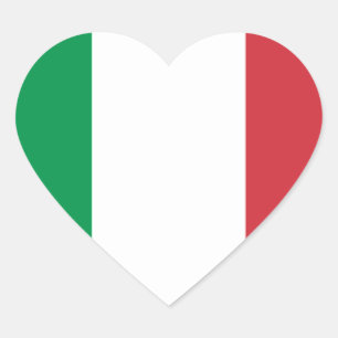 Sticker Cœur italie