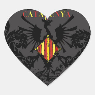 STICKER CŒUR IV CATALUNYA