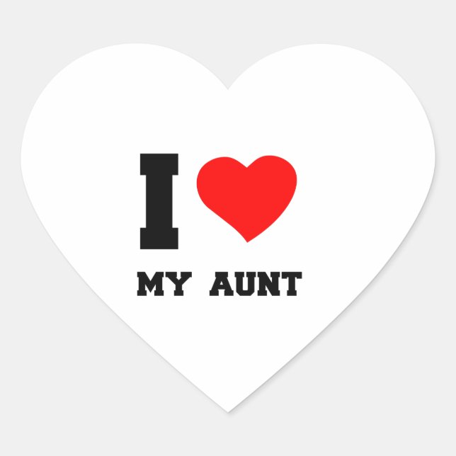 STICKER CŒUR J'ADORE MA CHANCE (Devant)