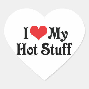 Sticker Cœur J'Aime Mes Chaudes