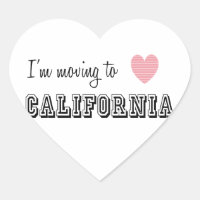 Je déménage en Californie