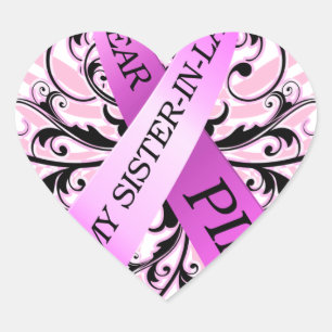 Sticker Cœur Je porte le rose pour ma belle-soeur .png
