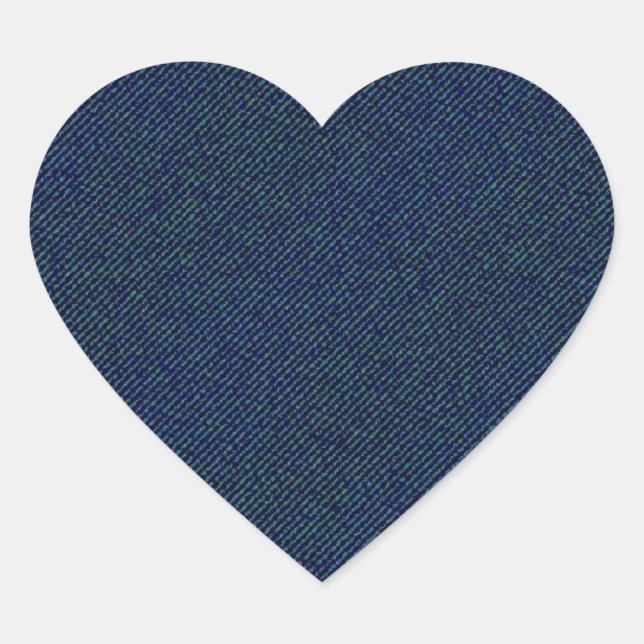 Sticker Cœur Jeans (Devant)