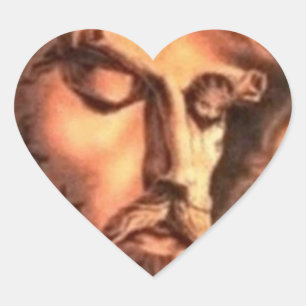 STICKER CŒUR JESUS
