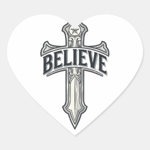 Sticker Cœur Jésus-Christ Ancre de Mon Âme Chemise Chrétienne