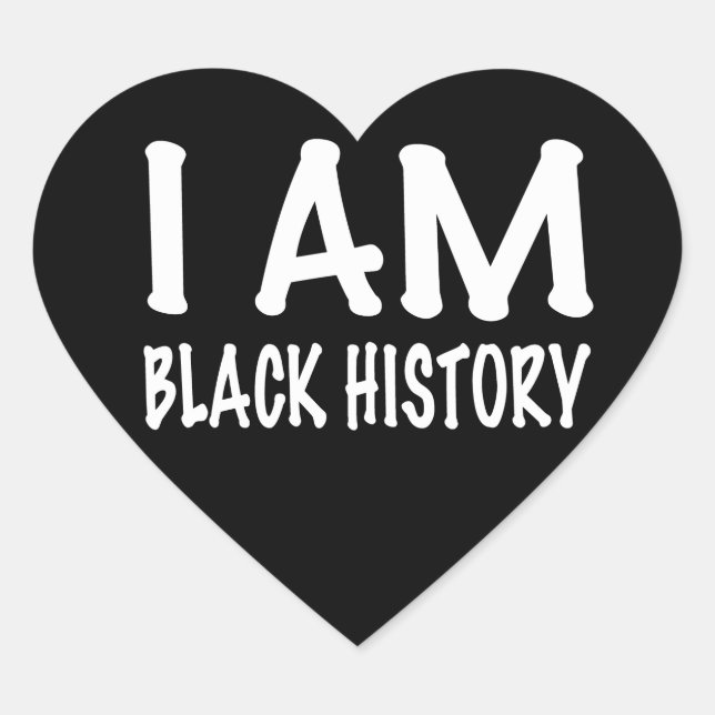 Sticker Cœur Jour de l'Indépendance noire du 11 juin (Devant)