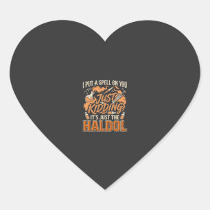 Sticker Cœur Juste pour rire Haldol Halloween Flacon de potion