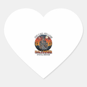 Sticker Cœur Juste Une Fille Qui Aime Le Service Postal D'Hallo