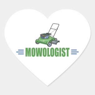 Sticker Cœur Lawn Yard Mowing, Mow Lawns, Landscaping Lawn Care