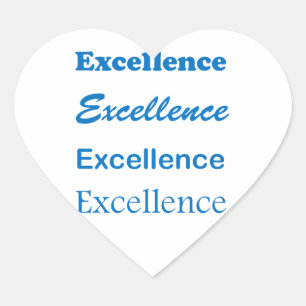 Sticker Cœur Le mentor standard d'entraîneur d'EXCELLENCE