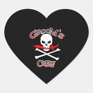 Sticker Cœur L'équipage de Groom