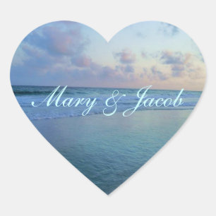 Sticker Cœur Les Marées De L'Amour