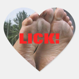 STICKER CŒUR LICK !