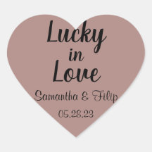 Lucky in Love (forme du coeur)
