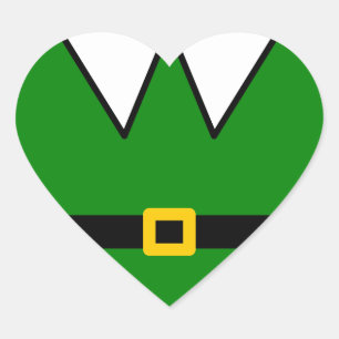 Sticker Cœur lutin