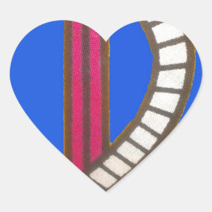 Sticker Cœur mignon Retro Vintage Navy Achor.jpg