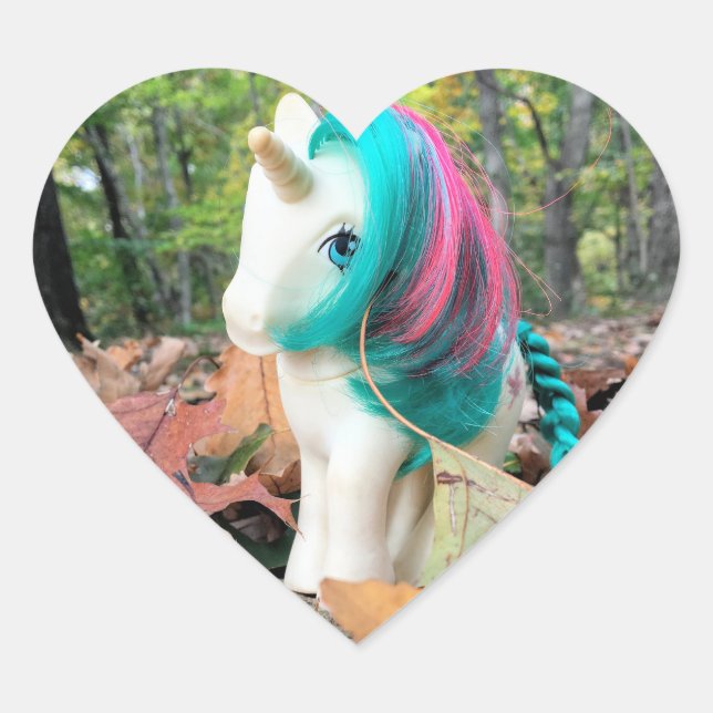 Sticker Cœur MLP Gusty in Autumn Leaves (Devant)
