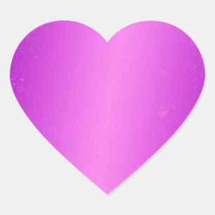 Sticker Cœur Modèle vierge violet Faux