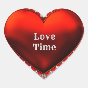 Sticker Cœur Moderne tendance élégant meilleur amour populaire