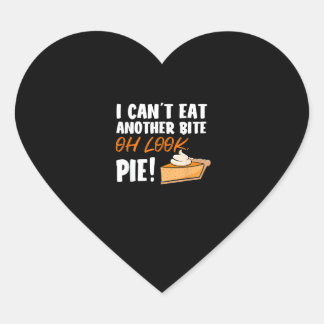 Sticker Cœur Ne peut pas manger un autre morceau Oh Look Pie - 