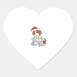 Sticker Cœur Noël amusant _8