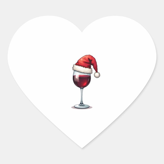 Sticker Cœur Noël Noël (Devant)