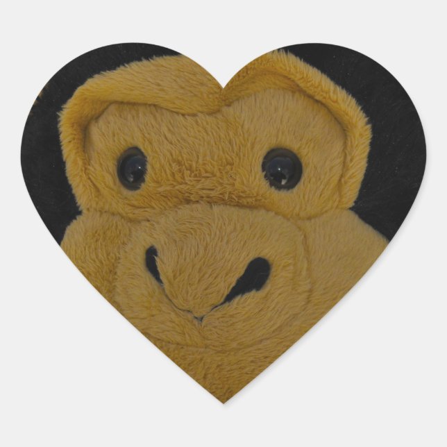 Sticker Cœur Notre héros (Devant)