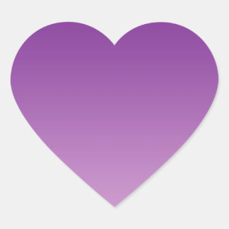 Sticker Cœur Ombre violet