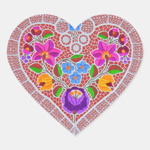 Sticker Cœur OPUS CHANGEABLE coeur de dentelle