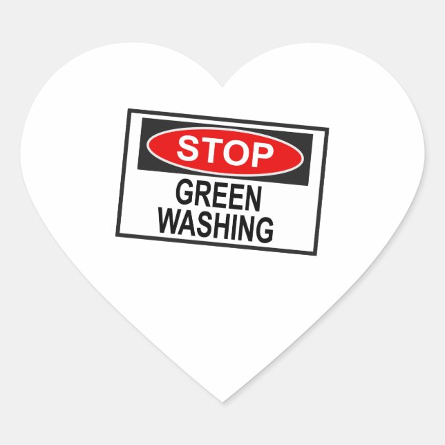 Sticker Cœur Panneau Stop Greenwash (1) (Devant)
