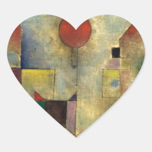 Sticker Cœur Paul Klee
