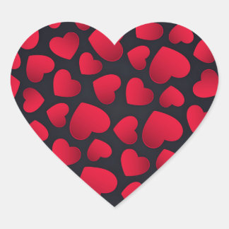 Sticker Cœur Pegatinas en forma de corazón