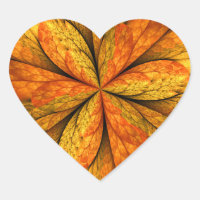Plante d'automne, art abstrait fractal feuille mod